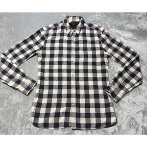 AllSaints Shirt Mens Medium Spitalfields Plaid Sz: M Slim Fit Button Up Casual